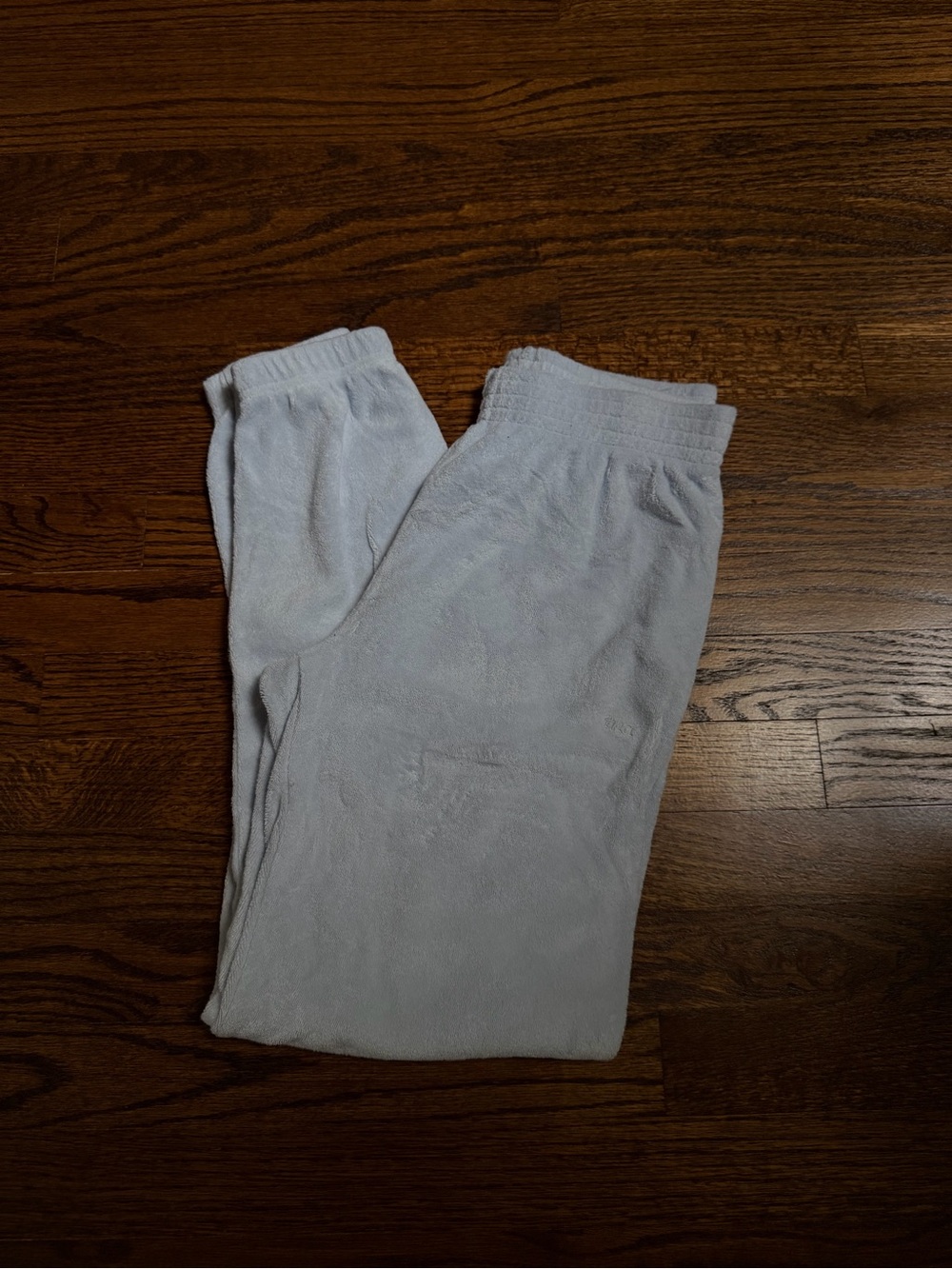 Aritzia/TNA Baby Blue Terry Cloth Sweatpants